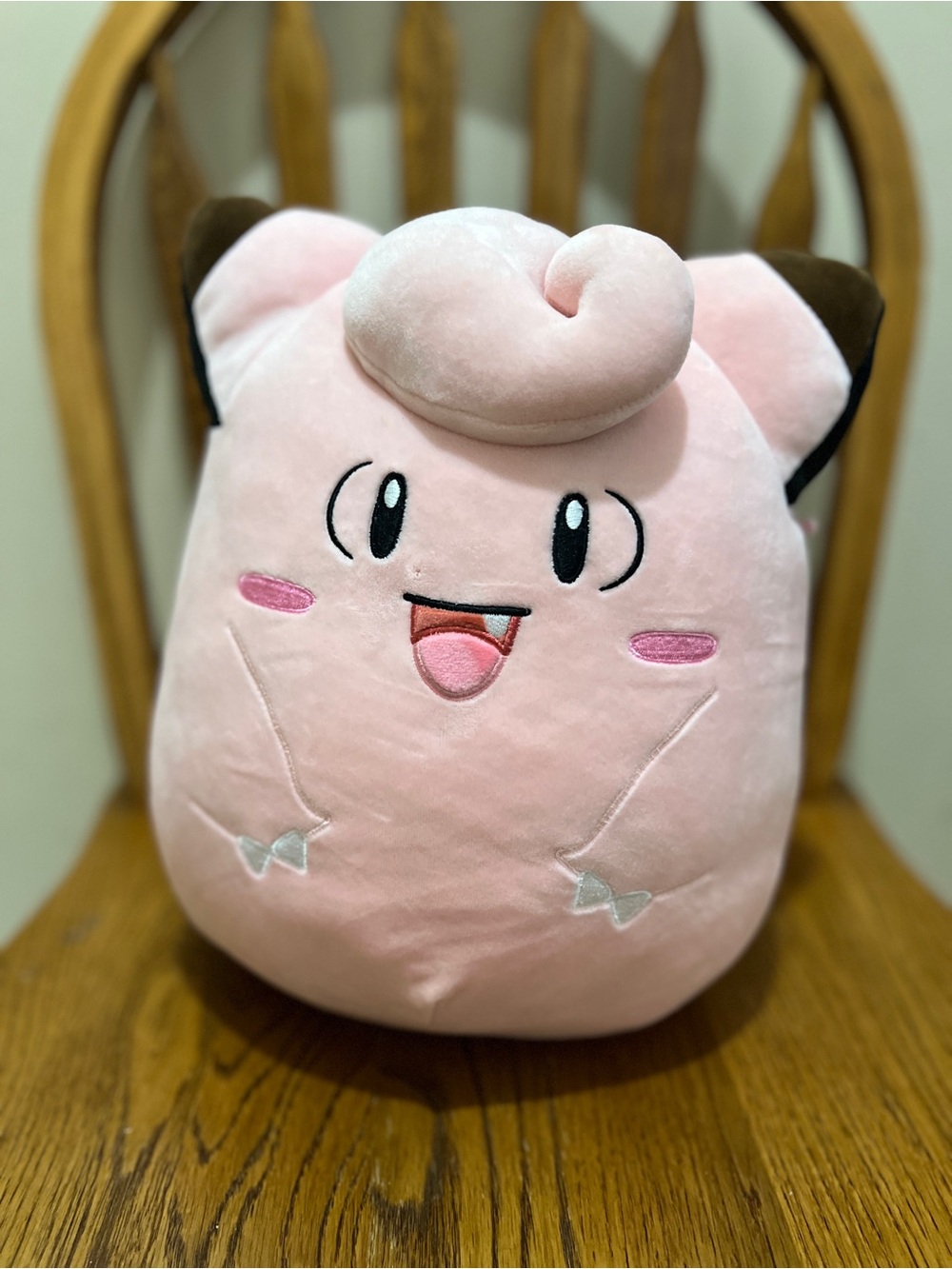 Squishmallows Pokémon Clefairy Plush 10”– Soft Collectible Stuffed Toy